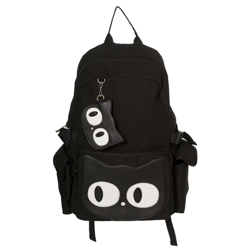 Banned - Hallie cat Backpack - Black